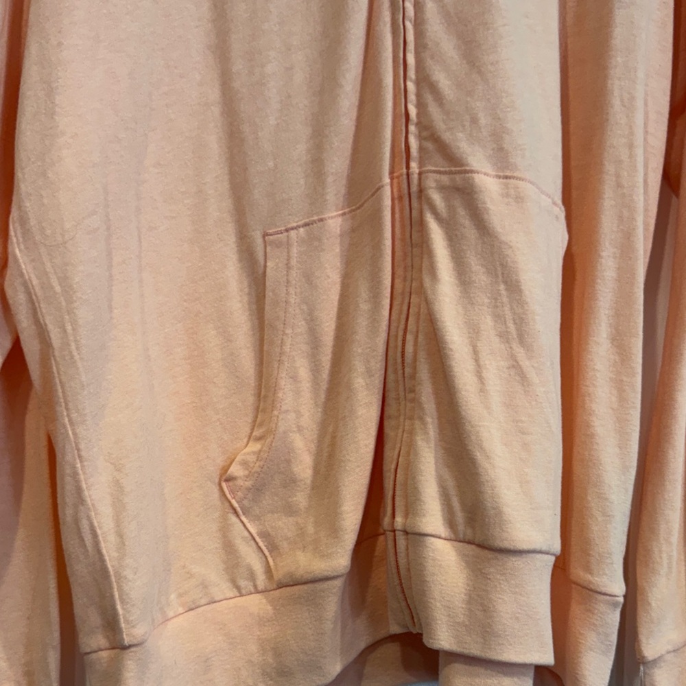 NWT Old Navy Peach Hoodie Zip Jacket sz XL - Picture 4 of 6